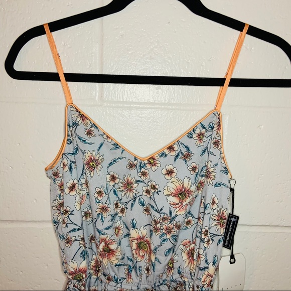Leith Floral Crop Piped Cami Jumpsuit - Picture 5 of 10